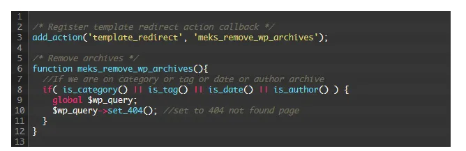 Wordpress Kategorie Seiten deaktivieren Wordpress Kategorie Seiten deaktivieren