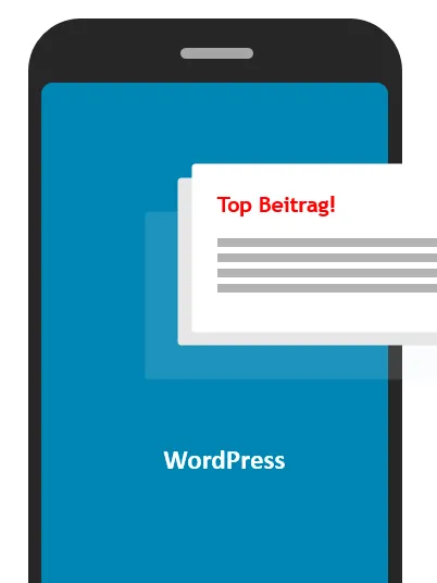Wordpress Beitrag oben halten